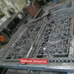 تولید درب آکاردئونی فرفورژه | درب و پنجره فرفورژه در تهران