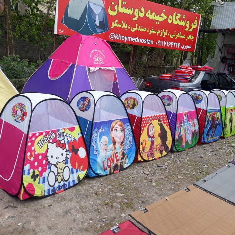 پخش چادر مسافرتی خیمه دوستان در آستانه اشرفیه