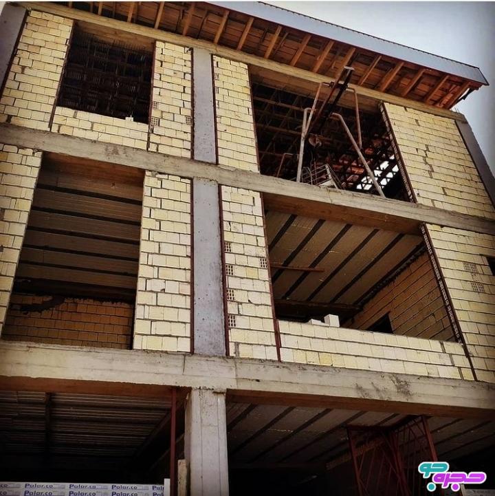 سنگ کاری نمای ساختمان بهرام پور ربیع