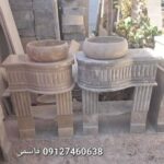 کارخانه تولید روشویی سنگی تهران ⚜️ تزئینات سنگ قاسمی ⛲️ تولید کننده آبنما سنگی در تهران