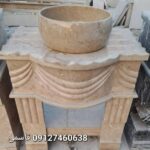 کارخانه تولید روشویی سنگی تهران ⚜️ تزئینات سنگ قاسمی ⛲️ تولید کننده آبنما سنگی در تهران