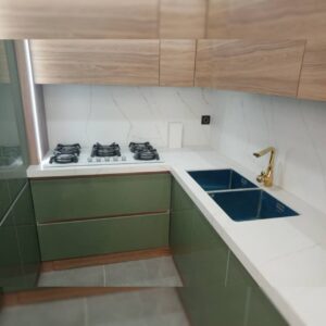 اجرای صفحه کابینت کوارتز در شیراز ✅️ تولیدی روشویی سرامیکی در شیراز