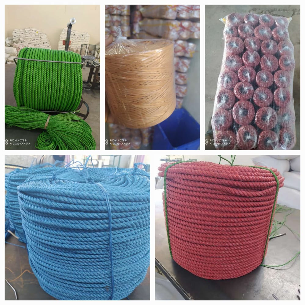 تولید و بسته بندی طناب پلاستیکی آفتاب در قزوین