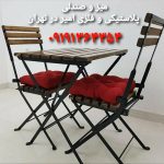 میز و صندلی پلاستیکی و فلزی امیر در تهران