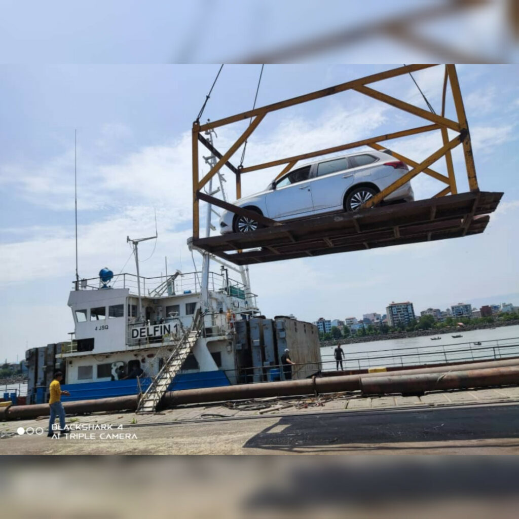 north sea shapping | car transport in dubai