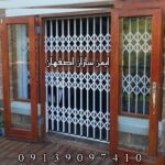 تولیدی حفاظ و نرده ایمن سازان | تولید درب آکاردئونی در اصفهان
