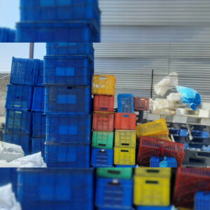 فروش ضایعات پلاستیکی رضا عبادی | خریدار ضایعات پالت پلاستیکی در قزوین