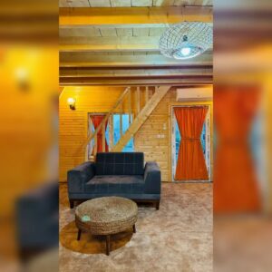 اجاره کلبه سوییسی در رودبار سرای پونل | کلبه سوئیسی بیدپالم