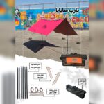 تولید چادر مسافرتی تبریز خیمه آیدین ⛺️ خرید چادر ترانزیتی در تبریز
