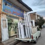 تولیدی درب و پنجره دوجداره ساری 🪟 صنایع برتر 💫 خرید توری پلیسه ای در ساری