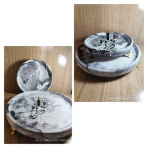 تولیدی محصولات سنگ مصنوعی دکوری کرمان ✅️ مریم بانو ✨️ خرید شمع دست ساز در کرمان