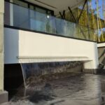 اجرای فضای سبز متل قو آقاجانی ✅️ محوطه سازی و روف گاردن در مازندران 💯 ساخت آبنما در متل قو