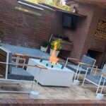 اجرای فضای سبز متل قو آقاجانی ✅️ محوطه سازی و روف گاردن در مازندران 💯 ساخت آبنما در متل قو