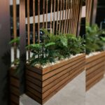 اجرای فضای سبز متل قو آقاجانی ✅️ محوطه سازی و روف گاردن در مازندران 💯 ساخت آبنما در متل قو