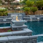 اجرای فضای سبز متل قو آقاجانی ✅️ محوطه سازی و روف گاردن در مازندران 💯 ساخت آبنما در متل قو