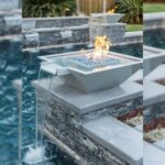 اجرای فضای سبز متل قو آقاجانی ✅️ محوطه سازی و روف گاردن در مازندران 💯 ساخت آبنما در متل قو