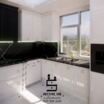 طراحی سه بعدی کابینت کرج آقای دکور 💯 بهترین کابینت سازی در کرج