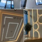 طراحی دکوراسیون داخلی در ماسال ✅️  کناف کاری نور 💫 بهترین کناف کار در ماسال