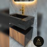 اجرای صفحه کابینت کوارتز در شیراز ✅️ تولیدی روشویی سرامیکی در شیراز