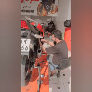 تعمیرگاه موتور سیکلت انژکتوری بابل غلامرضایی ð تعمیر موتور انژکتوری در بابل