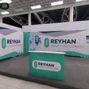 تولیدی سازه های نمایشگاهی تهران رضوان ✅️ خرید استند رول آپ نمایشگاهی در تهران